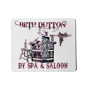 Beth Day Spa And Saloon Western Cowboy Cowgirl Trending Gift Idea Mousepad