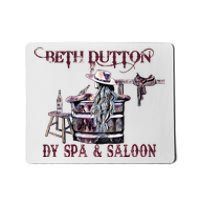 Beth Day Spa And Saloon Western Cowboy Cowgirl Trending Gift Idea Mousepad