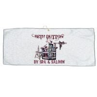 Beth Day Spa And Saloon Western Cowboy Cowgirl Trending Gift Idea Large Microfiber Waffle Golf Towel