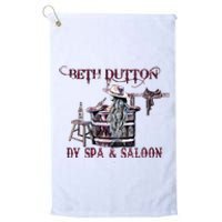 Beth Day Spa And Saloon Western Cowboy Cowgirl Trending Gift Idea Platinum Collection Golf Towel