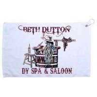 Beth Day Spa And Saloon Western Cowboy Cowgirl Trending Gift Idea Grommeted Golf Towel