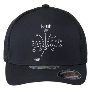 Buffalo Dip Super Funny Football For Women Sunday Flexfit Unipanel Trucker Cap