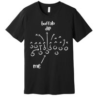 Buffalo Dip Super Funny Football For Women Sunday Premium T-Shirt