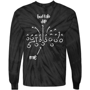 Buffalo Dip Super Funny Football For Women Sunday Tie-Dye Long Sleeve Shirt