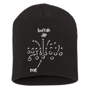 Buffalo Dip Super Funny Football For Women Sunday Short Acrylic Beanie