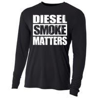 Black Diesel Smoke Matters Diesel Truck Roll Coal Gift Cooling Performance Long Sleeve Crew