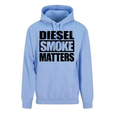 Black Diesel Smoke Matters Diesel Truck Roll Coal Gift Unisex Surf Hoodie