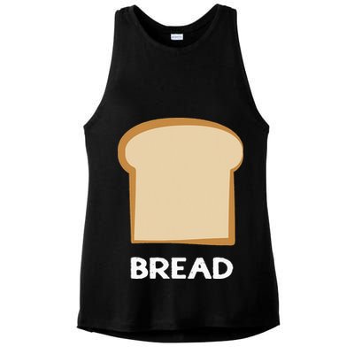 Bread Design Slice Of Bread Ladies PosiCharge Tri-Blend Wicking Tank