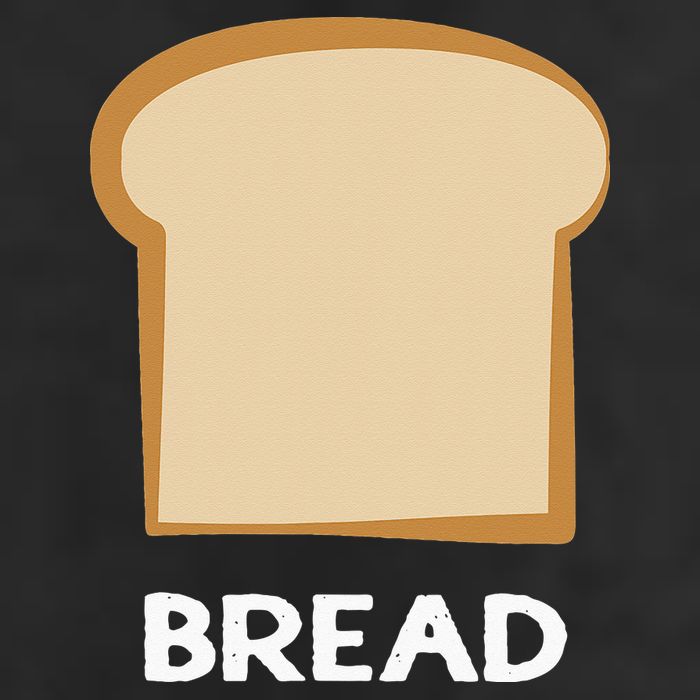 Bread Design Slice Of Bread Garment-Dyed Fleece Hoodie