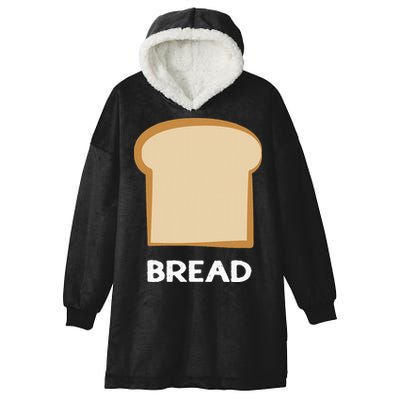 Bread Design Slice Of Bread Hooded Wearable Blanket