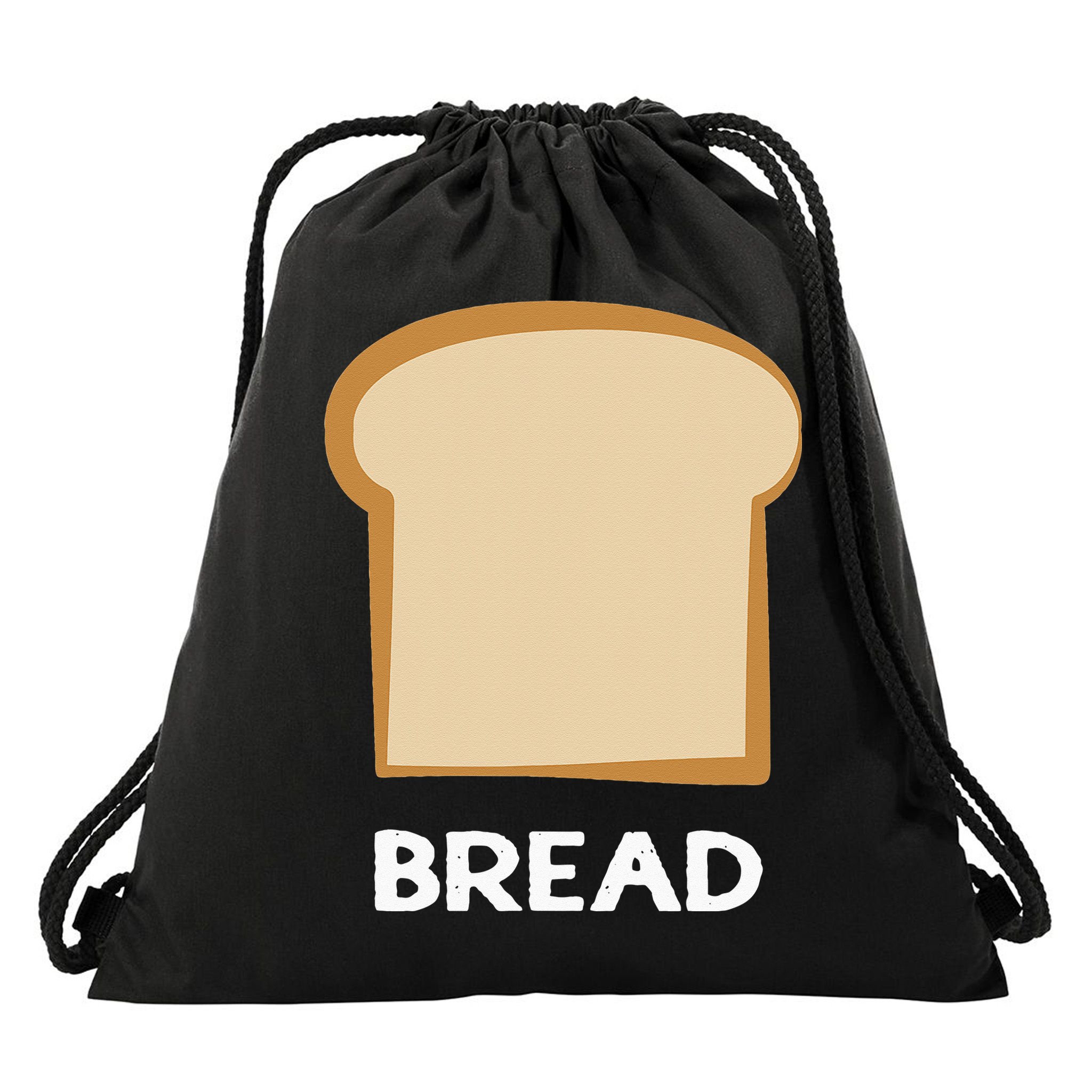 Bread Design Slice Of Bread Drawstring Bag