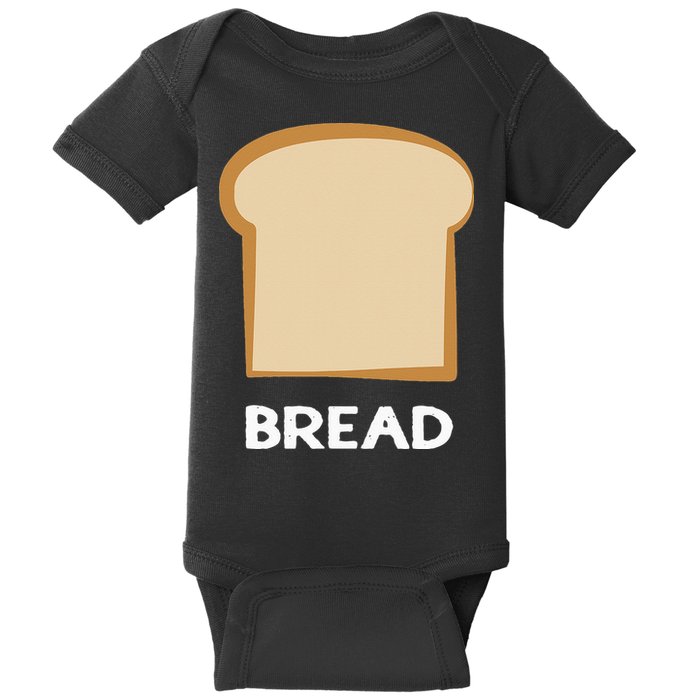 Bread Design Slice Of Bread Baby Bodysuit