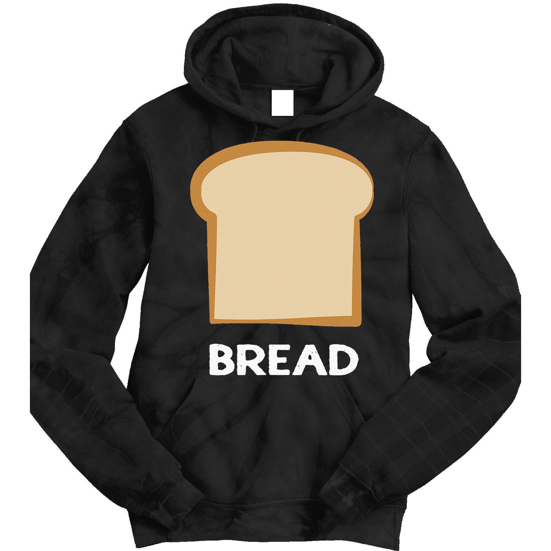 Bread Design Slice Of Bread Tie Dye Hoodie