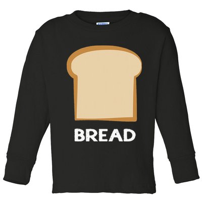 Bread Design Slice Of Bread Toddler Long Sleeve Shirt