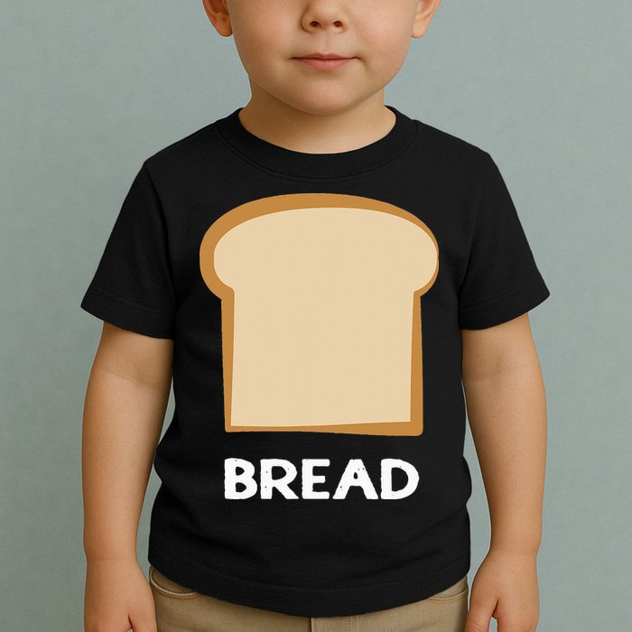Bread Design Slice Of Bread Toddler T-Shirt