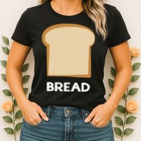 Bread Design Slice Of Bread Womens T-Shirt