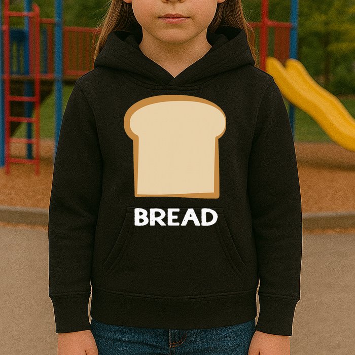 Bread Design Slice Of Bread Kids Hoodie