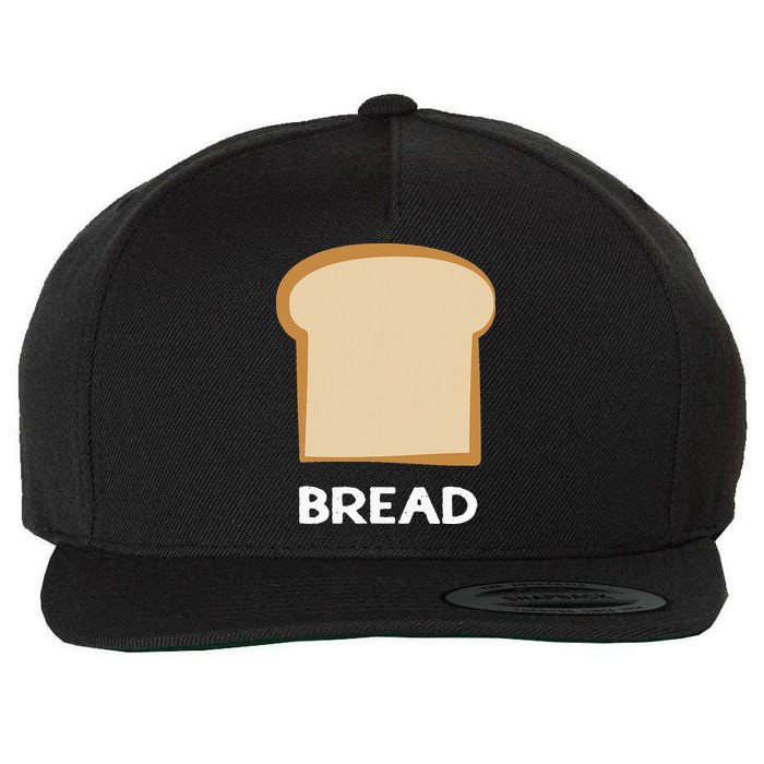 Bread Design Slice Of Bread Wool Snapback Cap