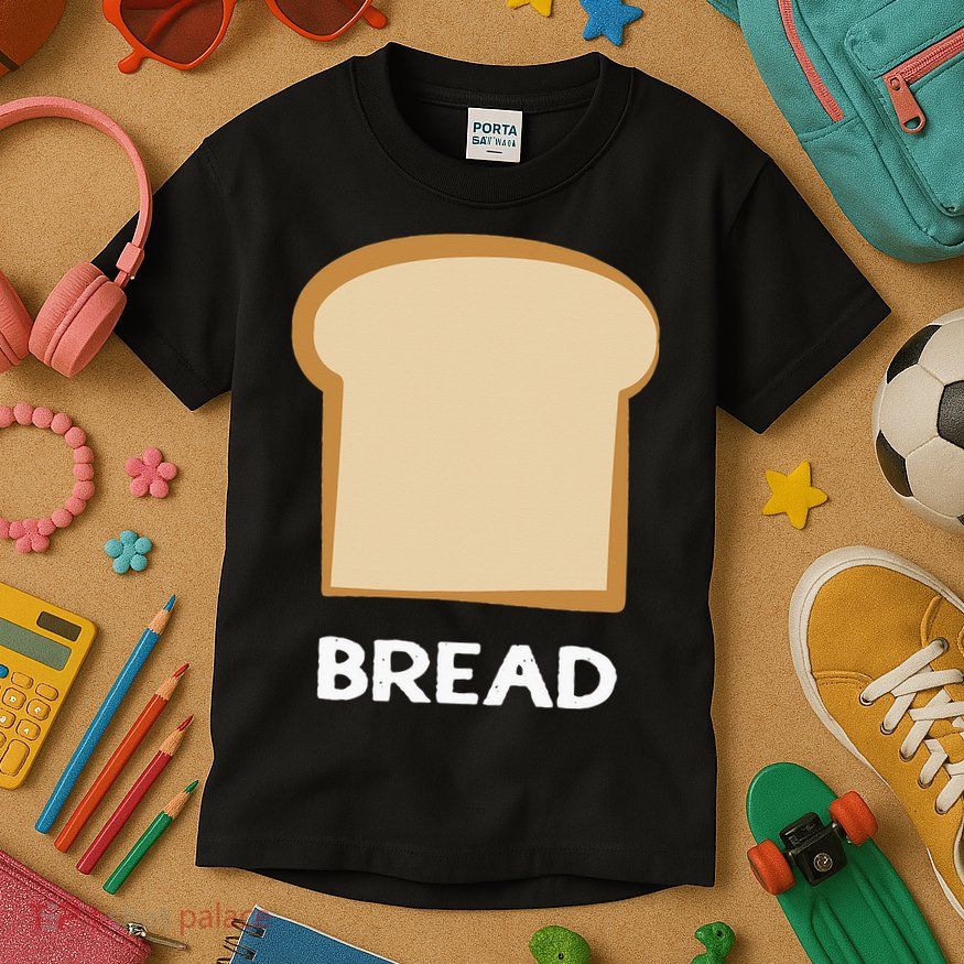 Bread Design Slice Of Bread Kids T-Shirt