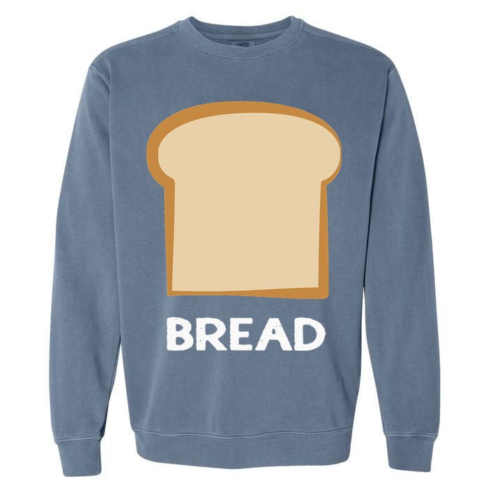 Bread Design Slice Of Bread Garment-Dyed Sweatshirt