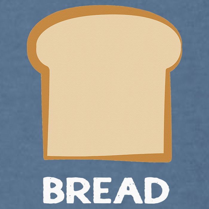 Bread Design Slice Of Bread Garment-Dyed Sweatshirt