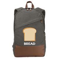 Bread Design Slice Of Bread Cotton Canvas Backpack