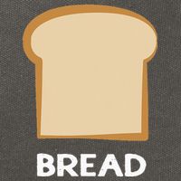 Bread Design Slice Of Bread Cotton Canvas Backpack