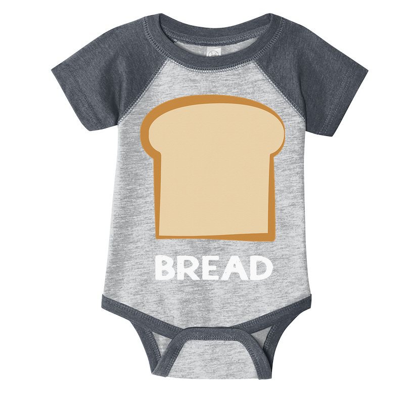 Bread Design Slice Of Bread Infant Baby Jersey Bodysuit