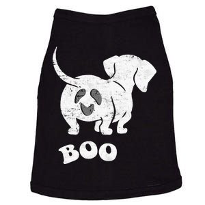 Boo Dachshund Spooky Dog Wiener Halloween Costume Doggie Tank