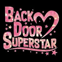 Back Door Superstar Meme Pink Glitter Sweatshirt