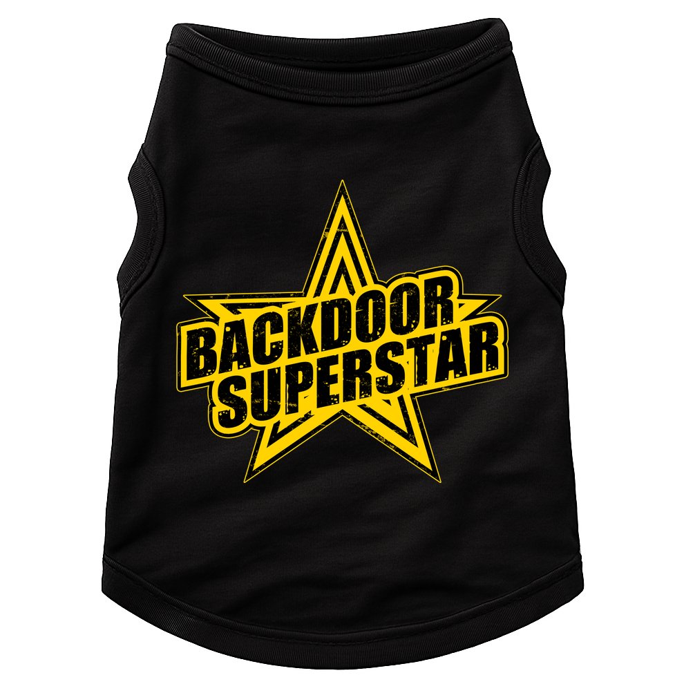 Back Door Superstar Meme Doggie Tank