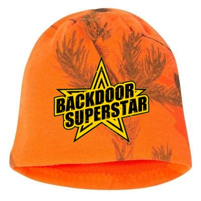 Back Door Superstar Meme Kati - Camo Knit Beanie