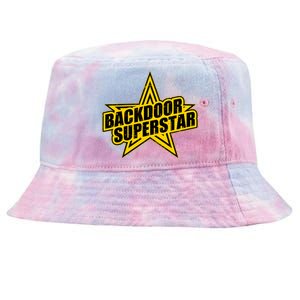 Back Door Superstar Meme Tie-Dyed Bucket Hat