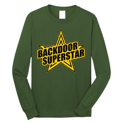 Back Door Superstar Meme Long Sleeve Shirt