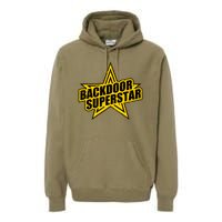 Back Door Superstar Meme Premium Hoodie