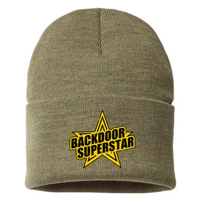 Back Door Superstar Meme Sustainable Knit Beanie