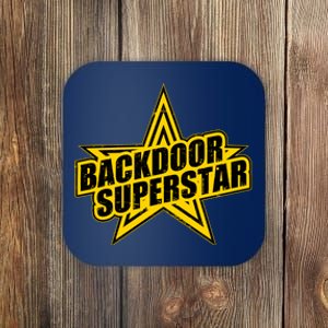 Back Door Superstar Meme Coaster