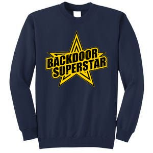 Back Door Superstar Meme Tall Sweatshirt