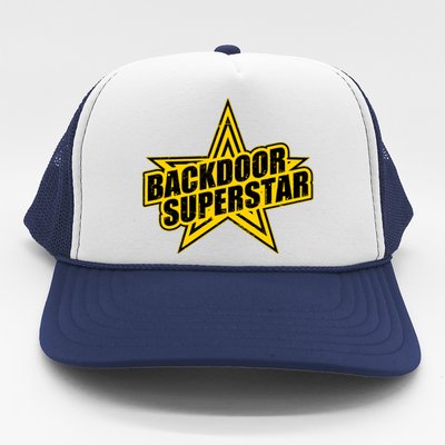 Back Door Superstar Meme Trucker Hat