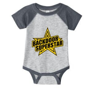 Back Door Superstar Meme Infant Baby Jersey Bodysuit