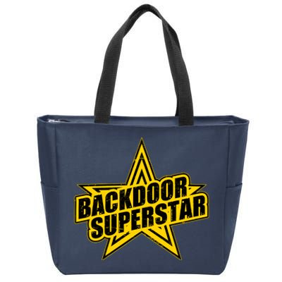 Back Door Superstar Meme Zip Tote Bag