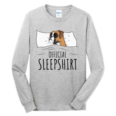 Boxer Dog Sleepshirt Tall Long Sleeve T-Shirt