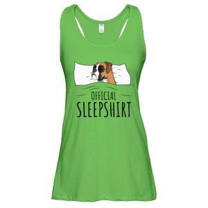 Boxer Dog Sleepshirt Ladies Essential Flowy Tank