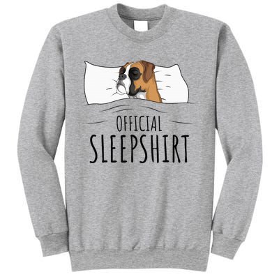 Boxer Dog Sleepshirt Sweatshirt