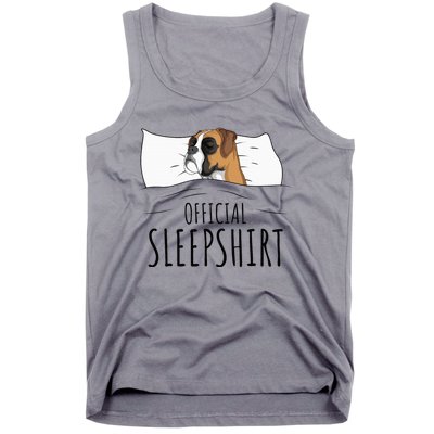 Boxer Dog Sleepshirt Tank Top