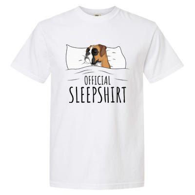 Boxer Dog Sleepshirt Garment-Dyed Heavyweight T-Shirt