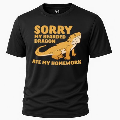 Bearded Dragon School My Bearded Dragon Ate My Homework Cooling Performance Crew T-Shirt