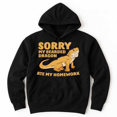 Bearded Dragon School My Bearded Dragon Ate My Homework Hoodie