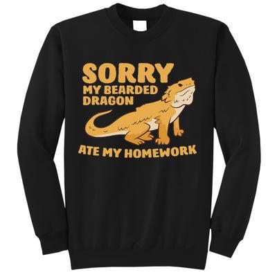 Bearded Dragon School My Bearded Dragon Ate My Homework Sweatshirt