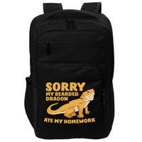 Bearded Dragon School My Bearded Dragon Ate My Homework Impact Tech Backpack